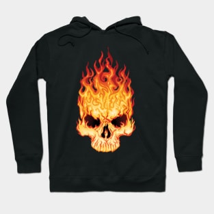 Fire skull Hoodie